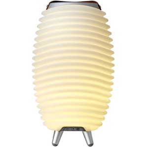 LED Stehlampe KOODUU Synergy 35 Lampen Gr. 1 flammig, Ø 24,00 cm Höhe: 41,20 cm, weiß LED Stehlampen Hygge-Design,Bluetooth Lautsprecher (Akku),Sektkühler,TWS Stereo Sound