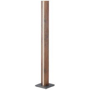 LED-Stehleuchte, Holz - holzfarben - 120 cm | Möbel Kraft