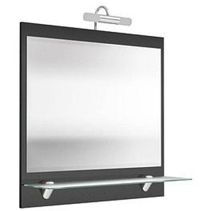 POSSEIK Spiegel mit Beleuchtung SALONA anthrazit 70,0 x 22,0 x 68,0 cm