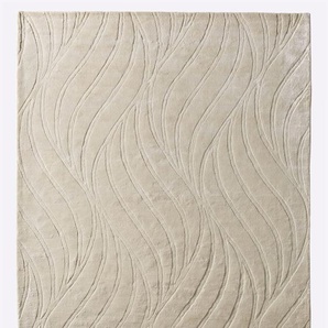 Teppich HEINE HOME Teppiche Gr. B/L: 160 cm x 230 cm, 6 mm, 1 St., beige (ecru) Kurzflor-Teppiche