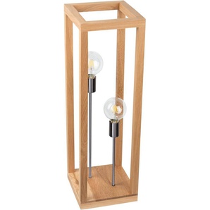 SPOT Light Stehlampe KAGO, ohne Leuchtmittel, Naturprodukt aus Eichenholz, Nachhaltig mit FSC®-Zertifikat