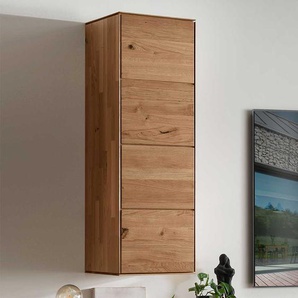 Hängeschrank Wohnzimmer aus Wildeiche Massivholz 40 cm breit