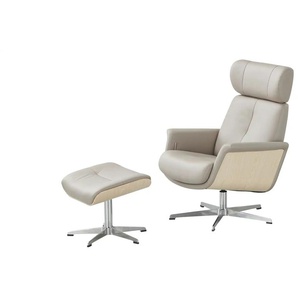 uno Sessel-Hocker-Set  S21046R ¦ grau