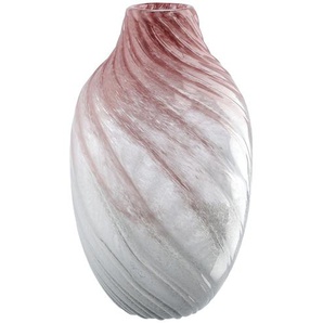 Vase - rosa/pink - Glas - 35,5 cm - [21.0] | Möbel Kraft