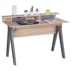 Schreibtisch Computertisch - ANDO -Bürotisch mit Schublad...