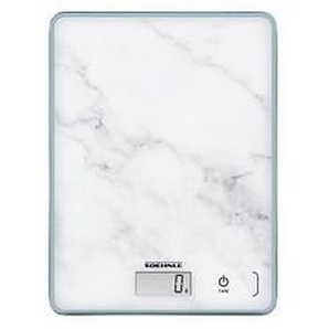 SOEHNLE Küchenwaage Page Compact 300 Marble weiß 5,0 kg