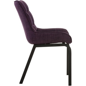 Holmstrup Dining Chair - Modern - Purple - 56 cm x 60 cm x 82 cm