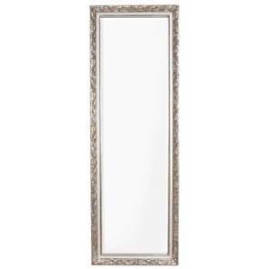 Landscape Spiegel , Silber , Glas , rechteckig , 50.6x150.6x3.8 cm , Facettenschliff, senkrecht und waagrecht montierbar , Schlafzimmer, Spiegel, Wandspiegel