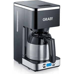 GRAEF Filterkaffeemaschine FK 512 Kaffeemaschinen mit Timer und Thermokanne Gr. 1 l, 8 Tasse(n), schwarz Filterkaffeemaschine Kaffeemaschine