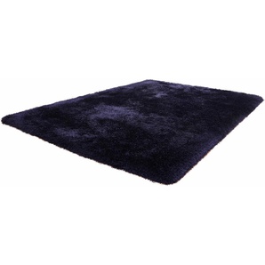 Hochflor-Teppich KAYOOM Cosy Teppiche Gr. B/L: 160 cm x 230 cm, 80 mm, 1 St., blau Shaggyteppich Teppich Esszimmerteppiche Teppiche Besonders weich durch Microfaser, Wohnzimmer