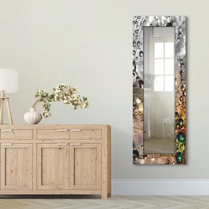 Dekospiegel ARTLAND Farbenfrohe Natur Spiegel Gr. B/H/T: 50,4 cm x 140,4 cm x 1,6 cm, bunt Spiegel Modern