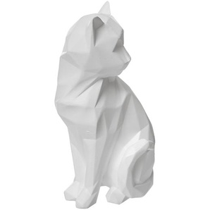 Figur Katze Weiß, H.20 cm Unisex