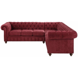 Home affaire Chesterfield-Sofa Chesterfield, mit Knopfheftung, auch in Leder