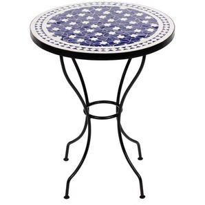Marokkanischer Mosaiktisch Orientalischer Tisch Bistrotisch Gartentisch 60cm Mab