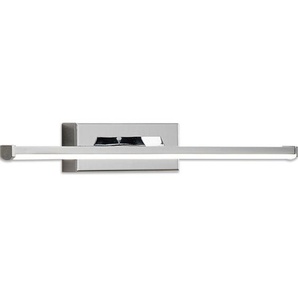 Fabas Luce Led-Wandleuchte Nala , Chrom , Metall, Kunststoff , 9x4.5 cm , ISO 9001 , Innenbeleuchtung, Wandleuchten