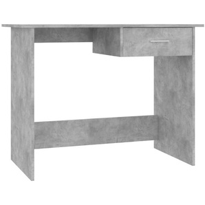 Schreibtisch Betongrau 100×50×76 cm Holzwerkstoff
