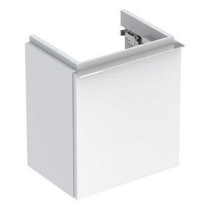 Geberit iCon Unterschrank für Handwaschbecken mit 1 Tür li, 37x42x28cm, weiß hochgl., 840837000