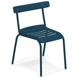 Stuhl Miky Emu Group blau, Designer Florent Coirier, 77x56x55 cm