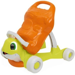 Chicco Lauflernwagen Talk & Ride Turtle , Mehrfarbig , Kunststoff , 58x20x39 cm , umfunktionierbar zur Gehhilfe , Spielzeug, Babyspielzeug, Lauflernhilfen