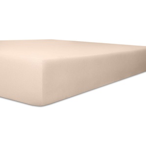 Spannbettlaken KNEER Easy-Stretch Bettlaken B/L: 180-200 cm x 200-220 cm (1 St.), Jersey-Elasthan, 30 cm, rosa Bettlaken Betttücher Laken optimaler Sitz
