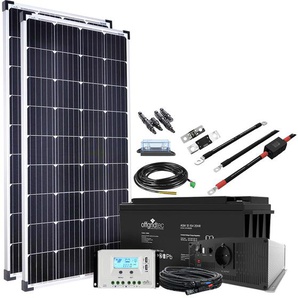 OFFGRIDTEC Solaranlage Autark XL-Master Solarmodule schwarz Solartechnik
