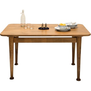 Esstisch TOM TAILOR T-WESTCOAST TABLE SMALL Tische Gr. B/H/T: 140 cm x 76 cm x 90 cm, gelb (mango natur) Esstische rechteckig Tisch aus Mangoholz, Breite 140 cm