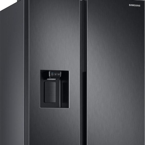 E (A bis G) SAMSUNG Side-by-Side RS6GA8521 Kühlschränke schwarz (schwarzes edelstahl) Kühl-Gefrierkombinationen Bestseller