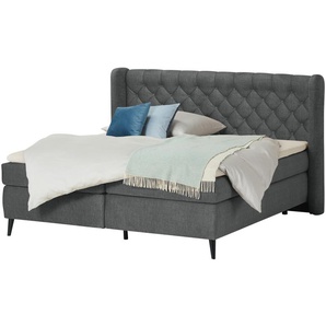 switch Boxspringbett  Madison ¦ grau