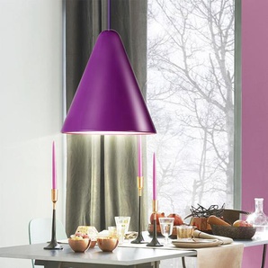 Design Pendel Hänge Leuchte Gsteschlaf Zimmer Beleuchtung Decken Lampe Purple