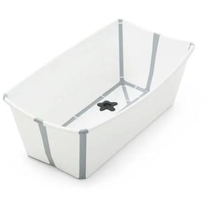 Stokke Faltbare Flexi Bath™ , Weiß , Kunststoff , 35x24 cm , Baden & Wickeln, Babywannen
