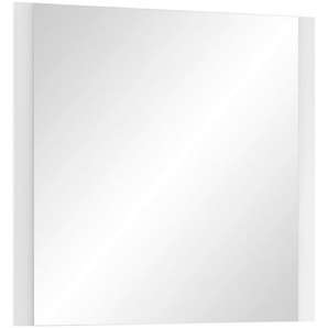Mid.you Badezimmerspiegel , Silber , Glas , F , 80x72x3 cm , in verschiedenen Größen erhältlich , Badezimmer, Badezimmerspiegel, Badspiegel