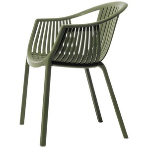 Sessel Tatami Pedrali grün, Designer Pocci & Dondoli, 78x58x61.5 cm