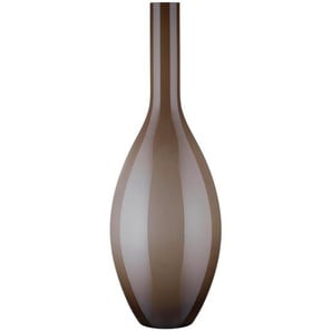 Leonardo Bodenvase Beauty , Beige , Glas , bauchig , 65 cm , Dekoration, Vasen, Bodenvasen