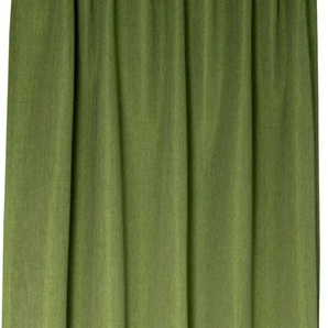 Vorhang HOMING Galdin Gardinen Gr. 245 cm, Multifunktionsband, 140 cm, grün (green) Gardinen nach Räumen Gardine