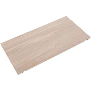 Mid.you Einlegeplatte , Weiß , Holz , Eiche , furniert , 100x2.5 cm , Esszimmer, Tische, Ansteckplatten