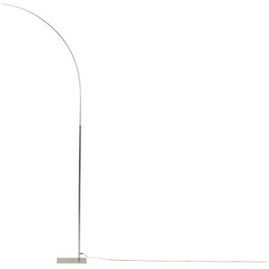 KHG LED-Stehleuchte, 1-flammig, nickel-matt - silber - 52 cm - 150 cm - 13,8 cm | Möbel Kraft