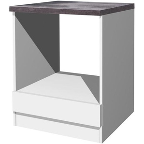 Herdumbauschrank , Weiß , 60x86x57 cm , individuell planbar , Küchen, Küchenmöbel, Küchenschränke, Geräteumbauschränke