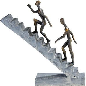Casablanca by Gilde Dekofigur »Skulptur Staircase« (1 St), Dekoobjekt, Höhe 28 cm, mit Spruchanhänger, Wohnzimmer