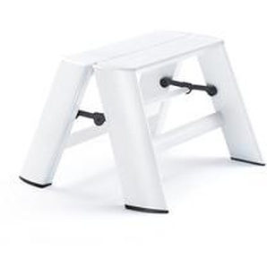 Tritthocker Lucano Thomas Merlo grau, Designer Chiaki Murata, 28x39x57 / 15.5 cm