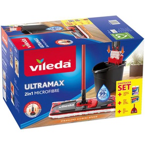 Vileda Reinigungsset Einsteigerbox Ultramat , Kunststoff , 5-teilig , 45x29.5x28.5 cm , Haushaltsreinigung, Reinigungs- & Pflegemittel