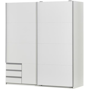 Schwebetürenschrank, 2-türig  Melton ¦ weiß