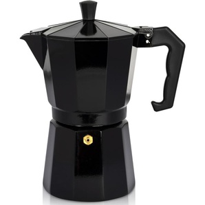 Espressokocher KRÜGER Italiano NERO Kaffeemaschinen Gr. 6 Tassen, 6 Tasse(n), schwarz Espressokocher Aluminium
