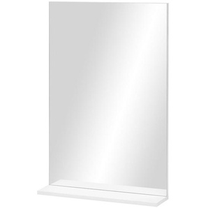 Stylife Badezimmerspiegel , Weiß , rechteckig , 50x78.6x11.9 cm , Ablage , Badezimmer, Badezimmerspiegel, Badspiegel