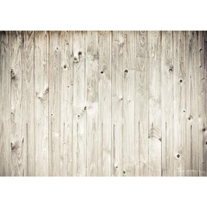 Fototapete Holzoptik Holz Holzpaneel weißes Holz  no. 91 | Fototapete Vlies - PREMIUM PLUS | 300x210 cm