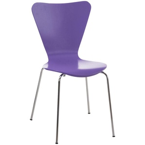 Funta Dining Chair - Modern - Purple - Metal