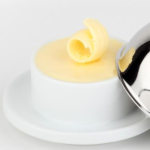 Butterdose APS Lebensmittelaufbewahrungsbehälter Gr. B/H/L: 9 cm x 7 cm x 9 cm, weiß Butterdosen 60 ml