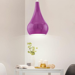 Design Pendel Hänge Lampe Wohn Zimmer Leuchte Purple Decken Dielen Beleuchtung