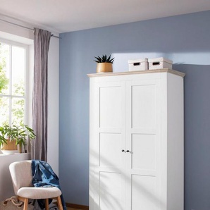 Home affaire Kleiderschrank »Clonmel« mit Einlegeboden und Kleiderstange hinter die Türen, Höhe 180 cm