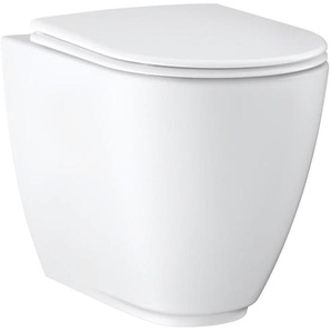Tiefspül-WC GROHE Essence Keramik WCs weiß (alpinweiß) WC-Becken Stand-WC, mit Beschichtung