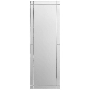 Xora Standspiegel , Silber , Holzwerkstoff , rechteckig , 160x55x48 cm , FSC , Schlafzimmer, Spiegel, Standspiegel